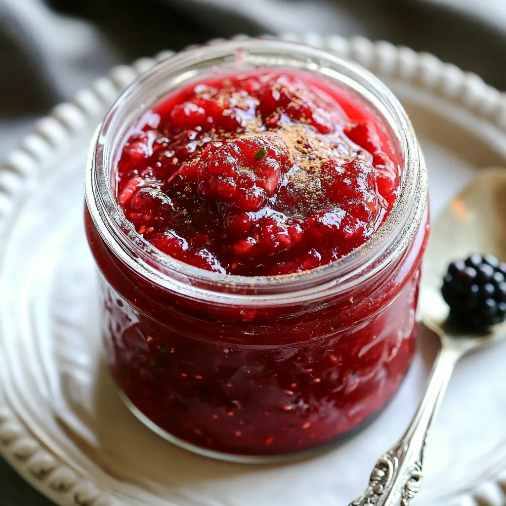 Festive Spiced Christmas Jam Delightful Holiday Treat