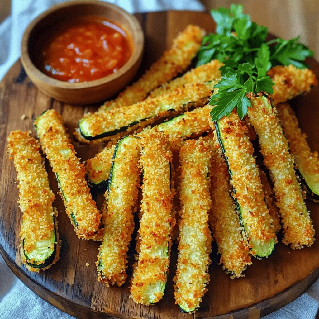 Crispy Air Fryer Zucchini Fries Perfect for Snacking