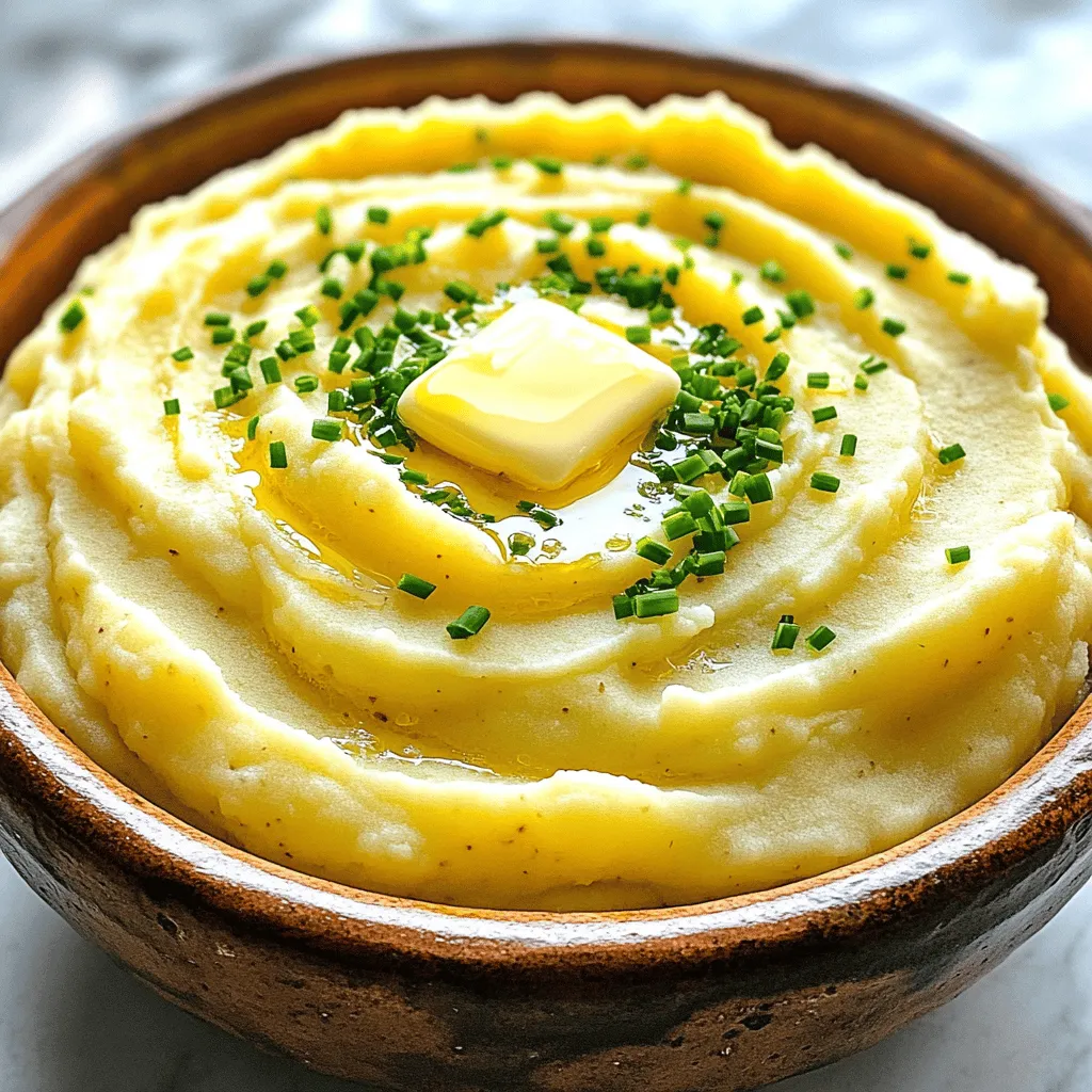 Creamy Garlic Mashed Potatoes Simple and Velvety Dish