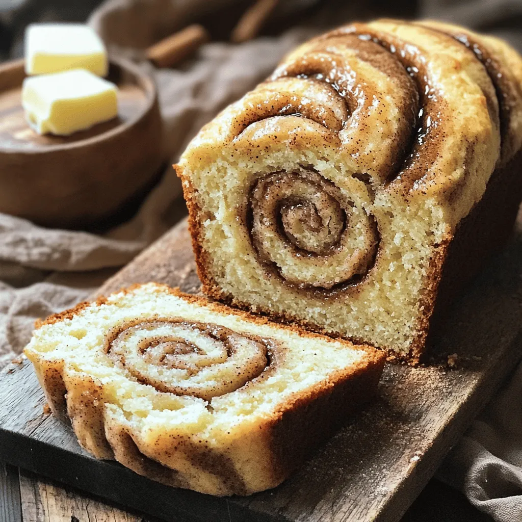 Bakery-Style Cinnamon Swirl Quick Bread Delight