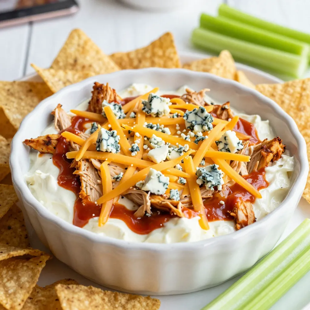 Buffalo Chicken Dip Simple and Tasty Recipe