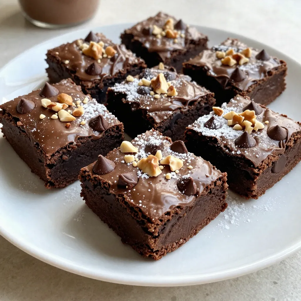 Irresistible Ingredient Nutella Brownies to Bake Now