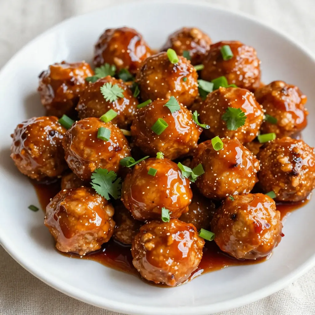 Sweet Chili Glazed Meatballs Flavorful and Easy Recipe