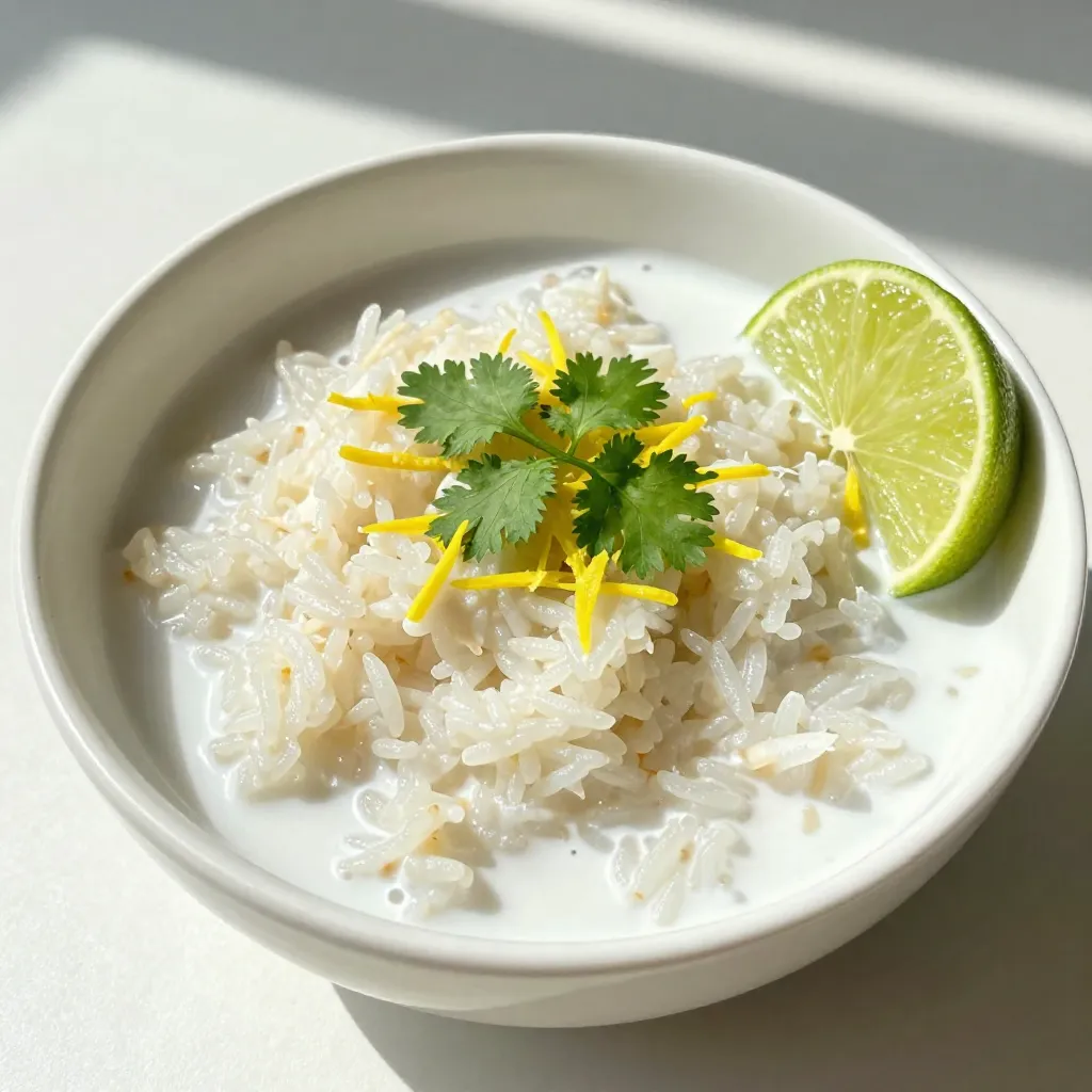 Coconut Lime Rice Flavorful and Easy Recipe Guide