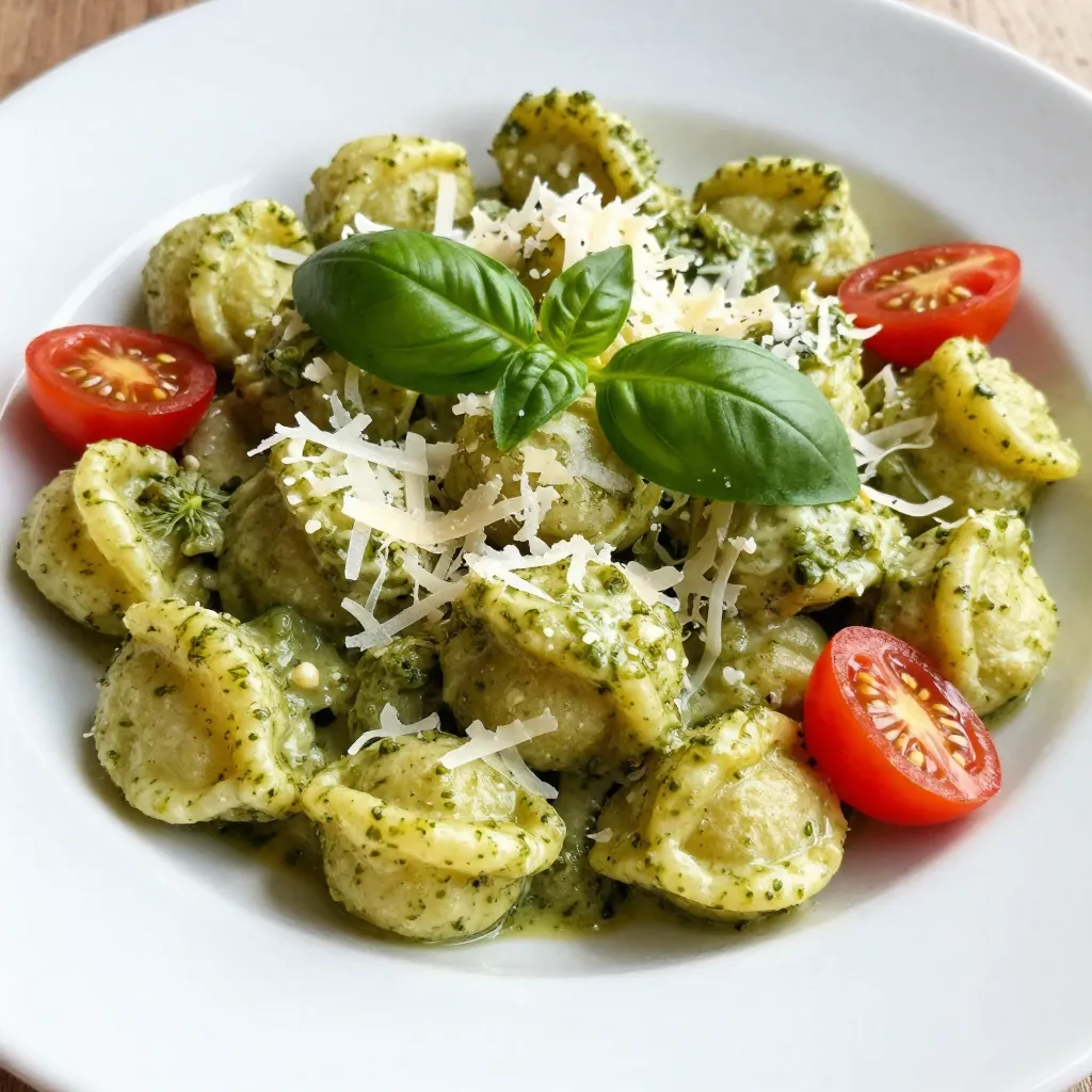 Creamy Pesto Gnocchi Simple and Tasty Dish