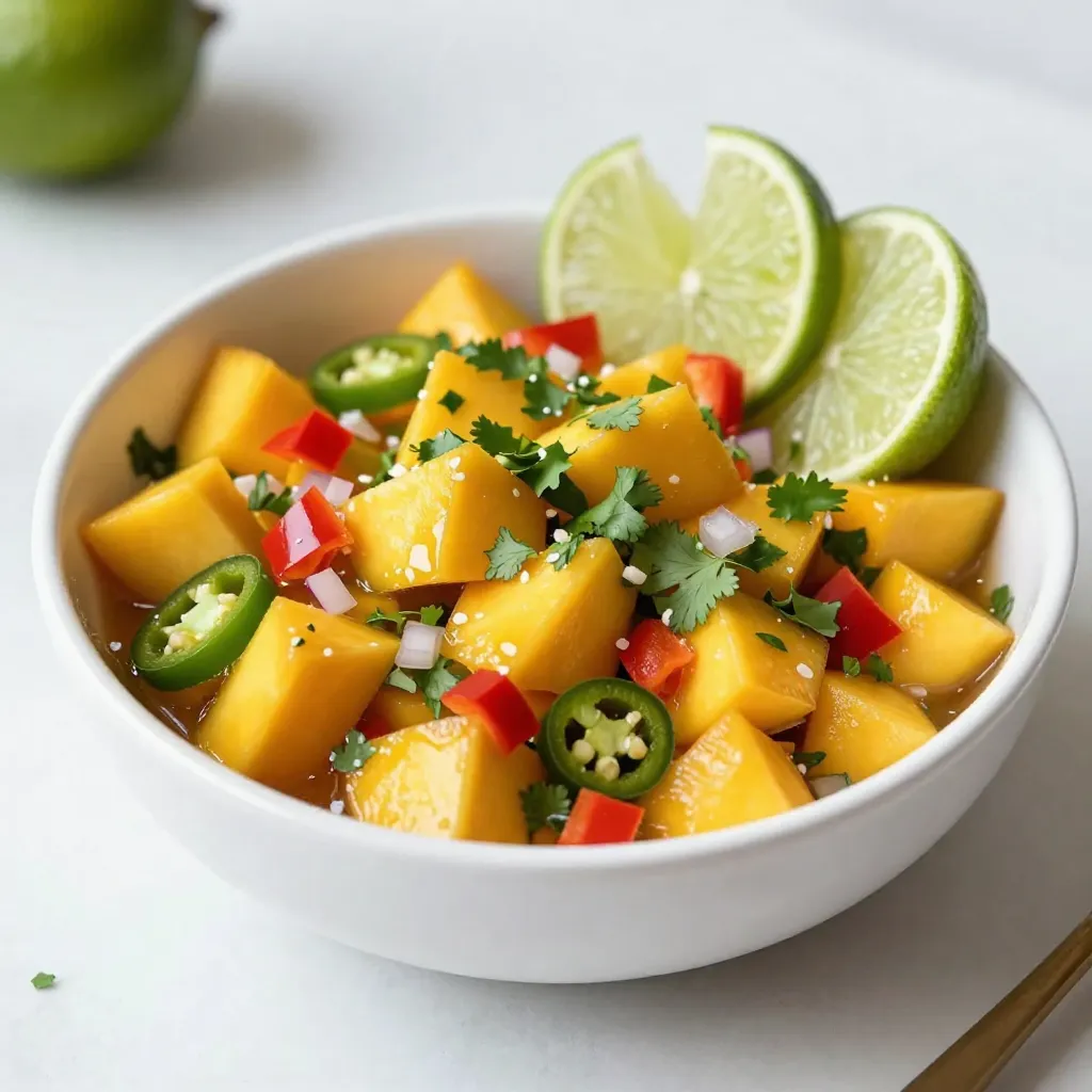 Chili Lime Mango Salsa Fresh and Flavorful Blend