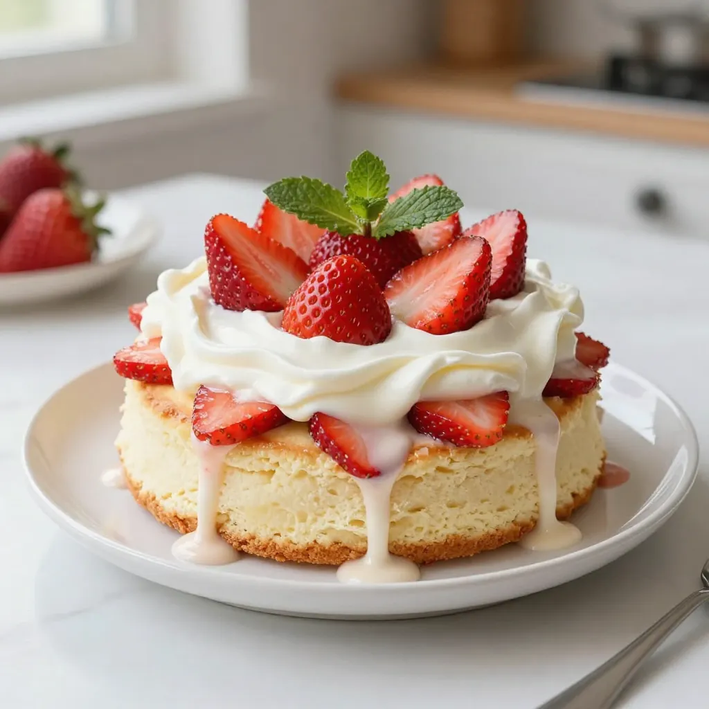 Strawberry Shortcake Poke Cake Easy and Delicious Treat