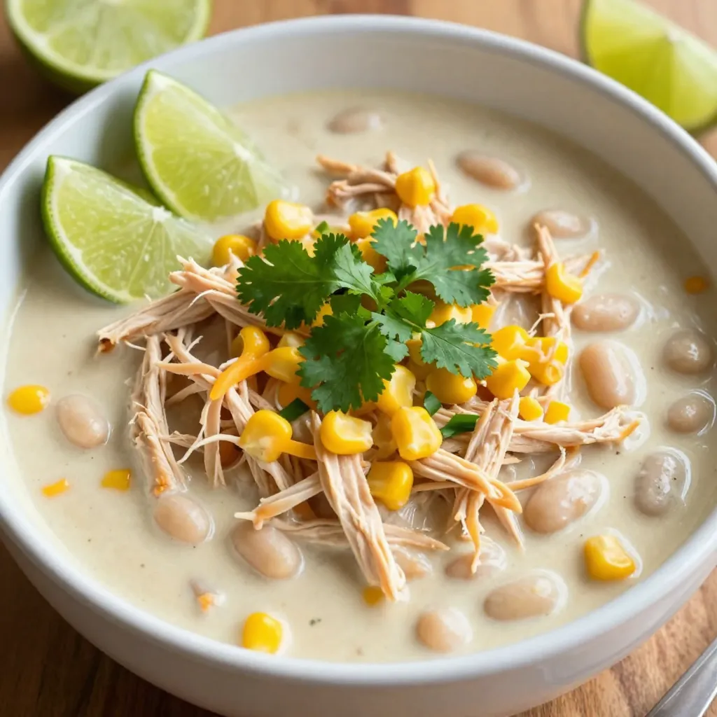 Creamy White Chicken Chili Rich and Flavorful Recipe