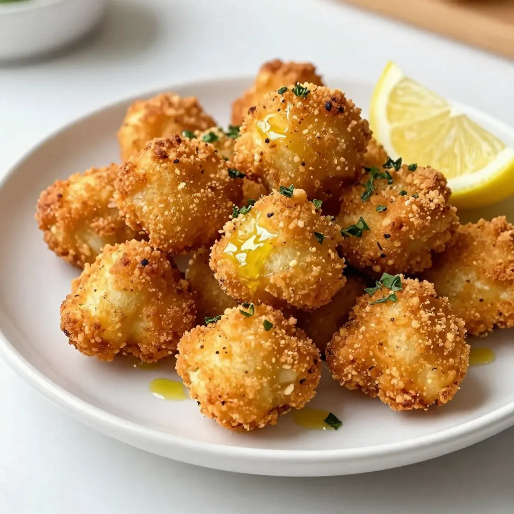 Crispy Air Fryer Cauliflower Bites Simple and Tasty
