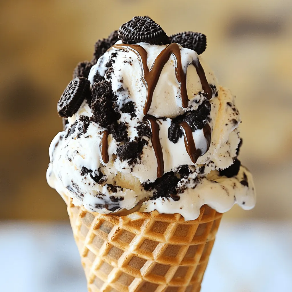 No-Churn Oreo Ice Cream Creamy and Simple Delight