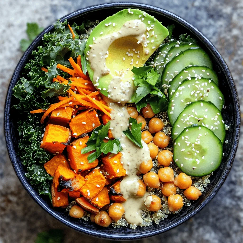 Vegan Buddha Bowl Packed with Flavorful Ingredients
