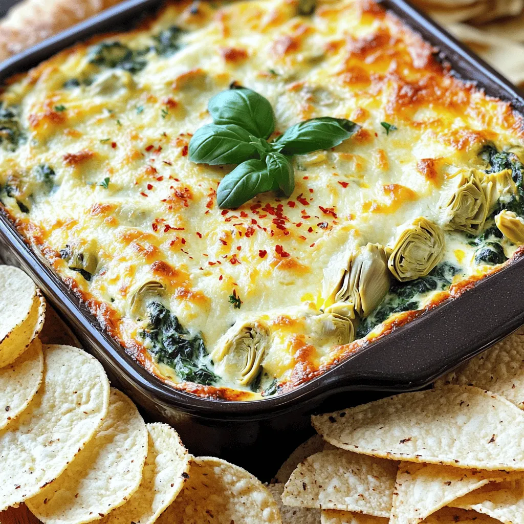 Spinach Artichoke Dip Simple and Flavorful Recipe