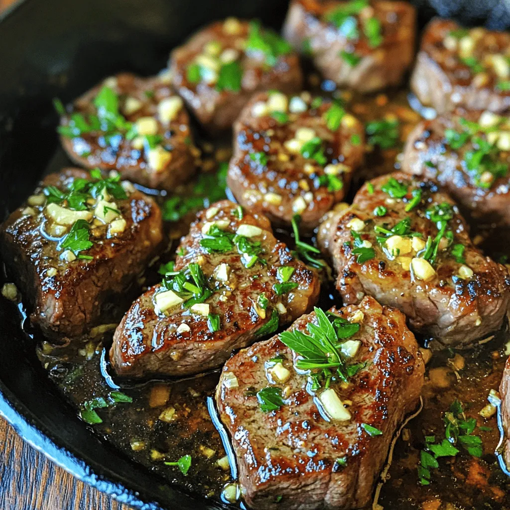 Garlic Butter Steak Bites Quick and Tasty Delight