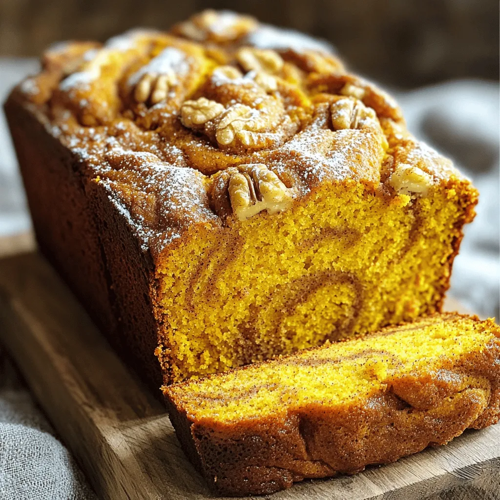 Cinnamon Swirl Pumpkin Bread Irresistible Recipe Guide