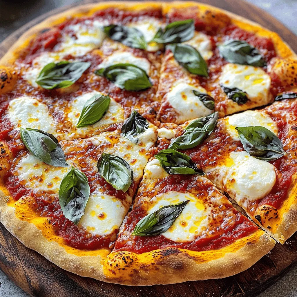 Classic Margherita Pizza Simple and Flavorful Recipe