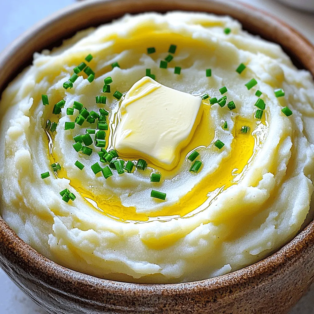 Creamy Garlic Mashed Potatoes Flavorful and Easy Recipe