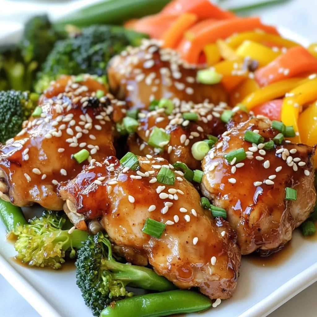 Sheet Pan Teriyaki Chicken Savory and Simple Dish