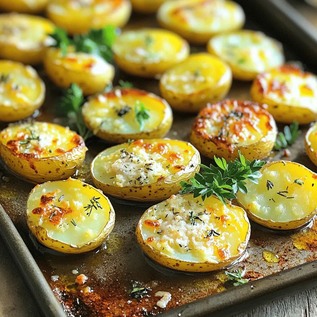 Garlic Parmesan Roasted Potatoes Simple and Tasty