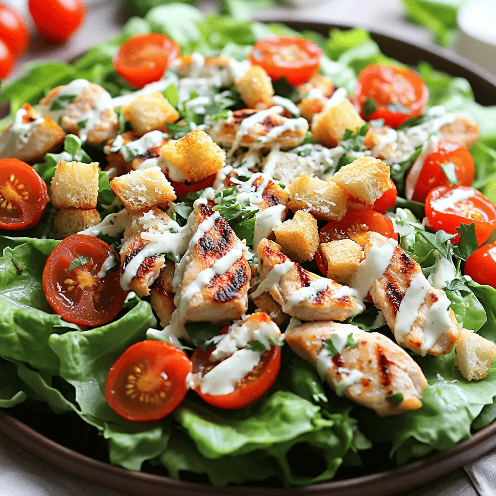 Classic Chicken Caesar Salad Tasty and Healthy Recipe