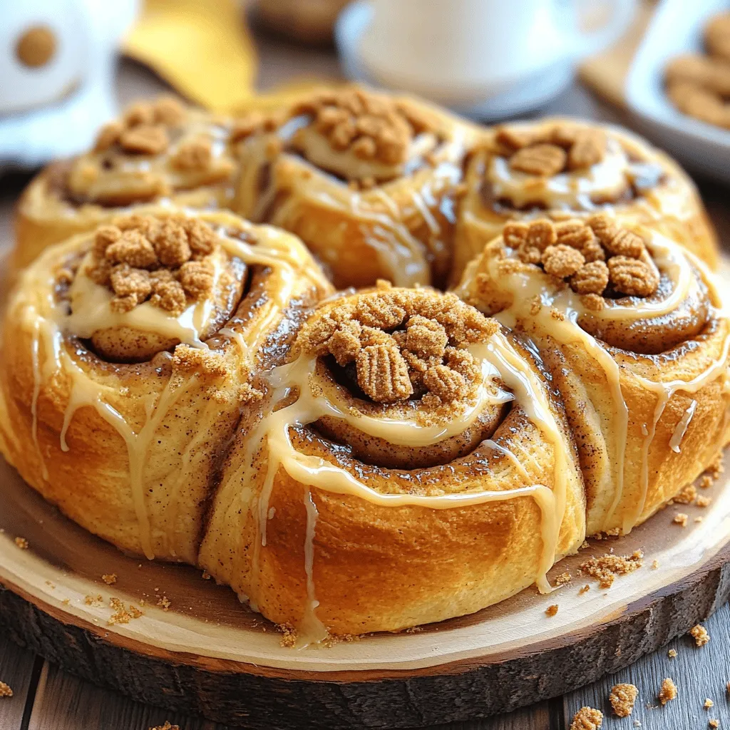 Biscoff Cookie Butter Cinnamon Rolls Delightful Treat