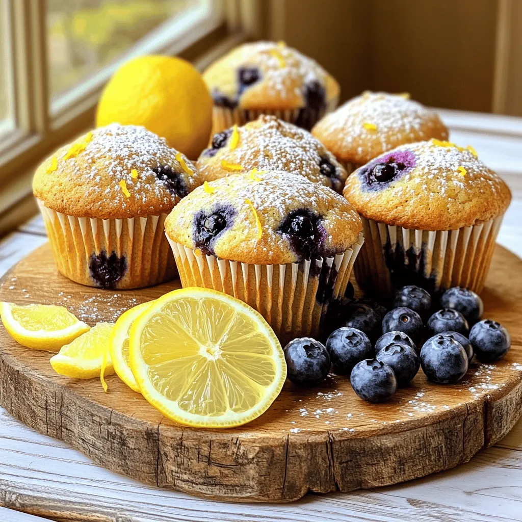 Lemon Blueberry Muffins Irresistible Breakfast Treat