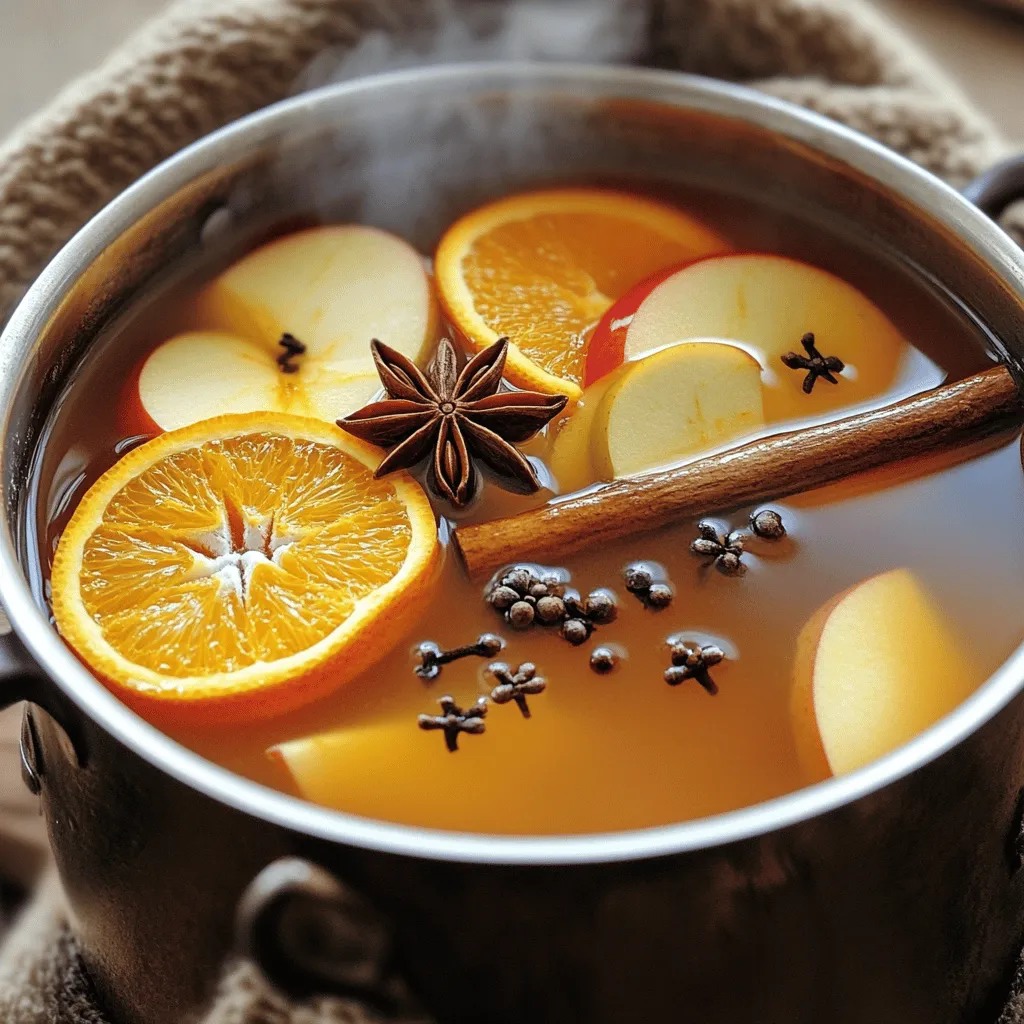 Homemade Spiced Apple Cider Warm and Cozy Drink