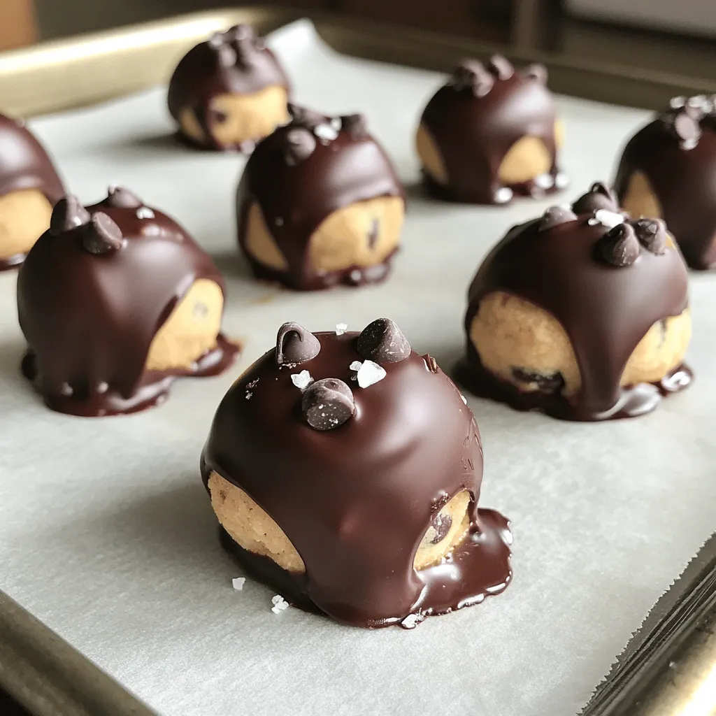 Chocolate Chip Cookie Dough Bites Simple Treat Recipe