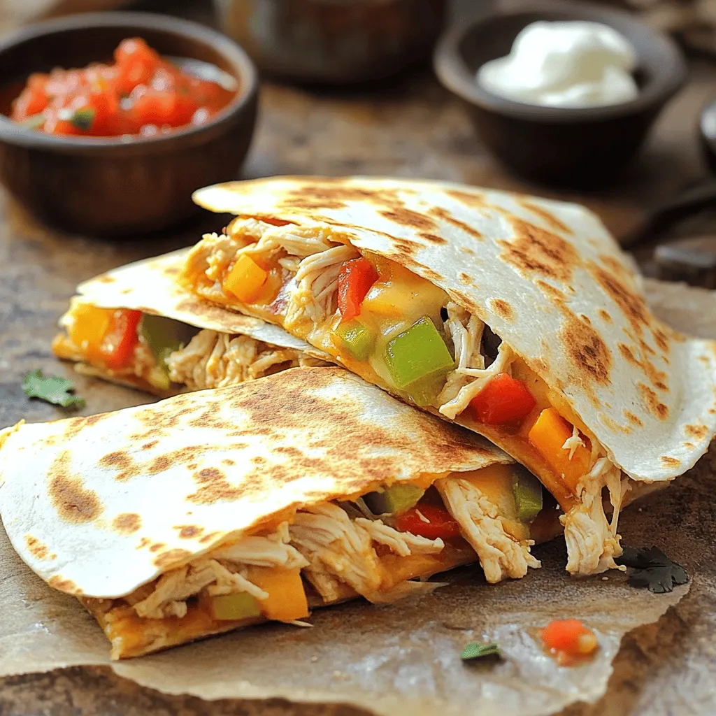 Easy Chicken Quesadillas Quick and Tasty Recipe