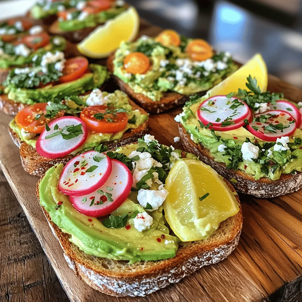 Avocado Toast Variations Simple and Tasty Ideas