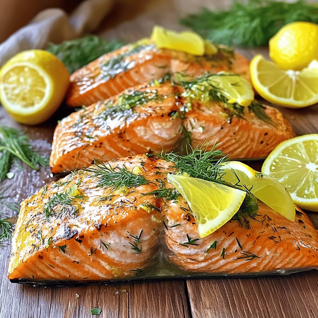Lemon Herb Grilled Salmon Fresh and Flavorful Dish