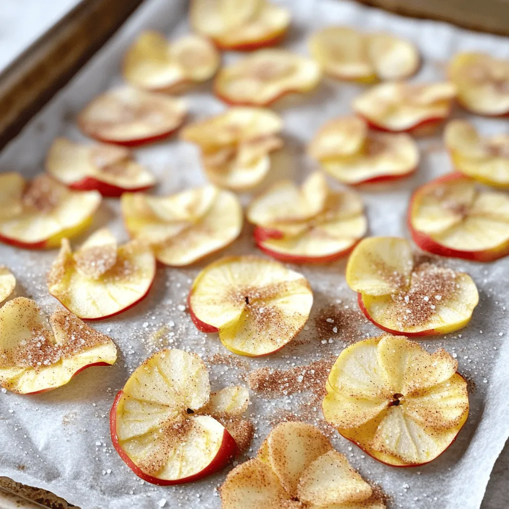 Cinnamon Sugar Apple Chips Crunchy and Flavorful Snack