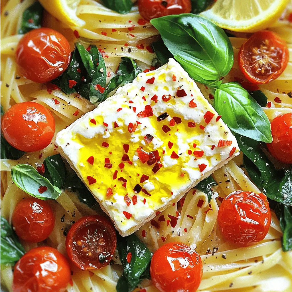 Viral TikTok Feta Pasta Trendy and Easy Recipe