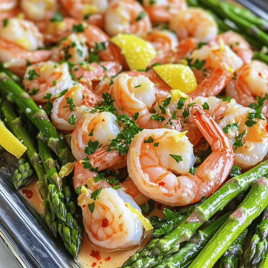 Garlic Butter Shrimp and Asparagus Flavorful Delight