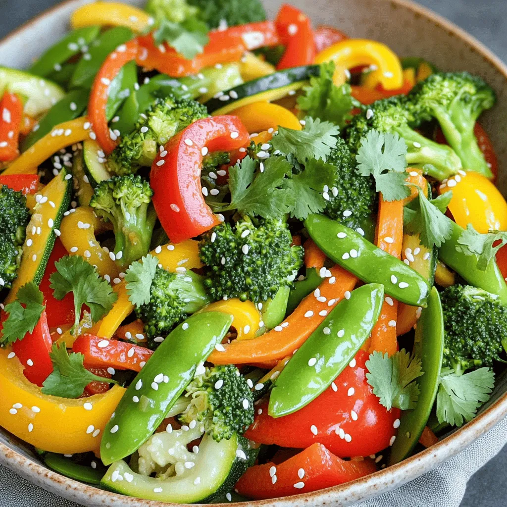 Quick and Easy Vegetable Stir Fry Tasty and Healthy Meal