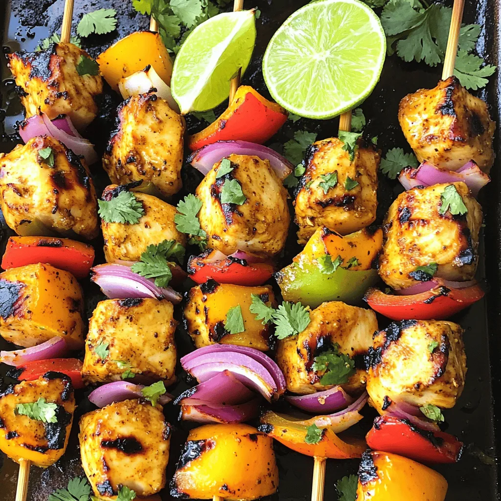 Caribbean Jerk Chicken Skewers Flavorful Grilling Guide