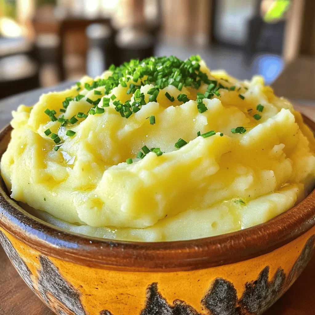 Creamy Garlic Mashed Potatoes Rich and Smooth Delight