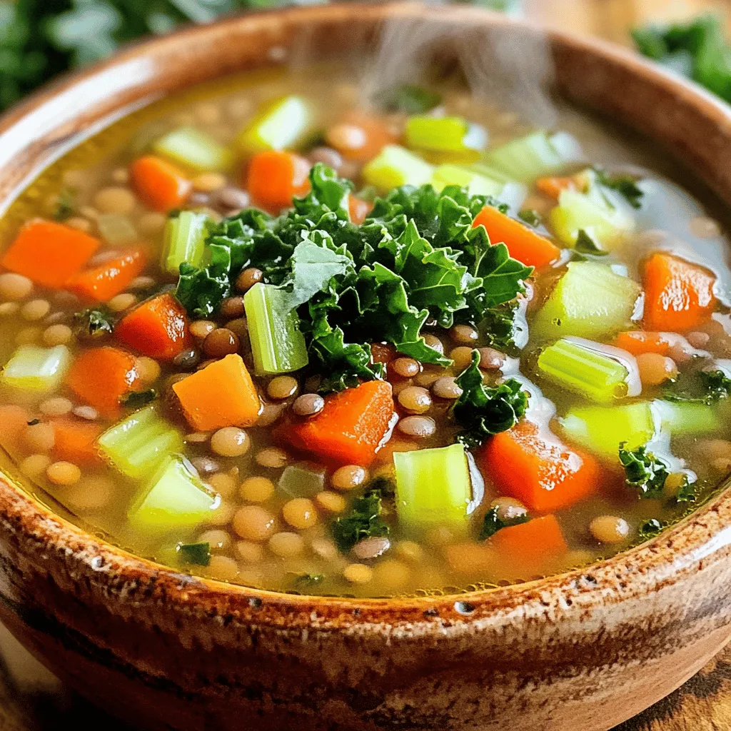 Vegan Lentil Soup Nourishing and Flavorful Recipe