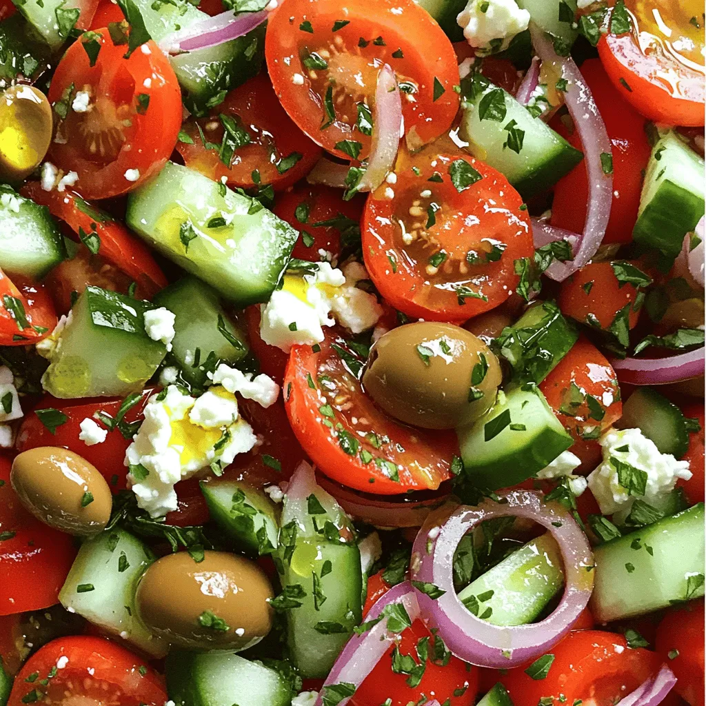 Classic Greek Salad Tasty and Refreshing Delight