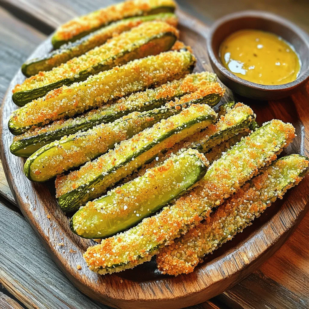 Crispy Pickle Fries Delightful and Flavorful Snack