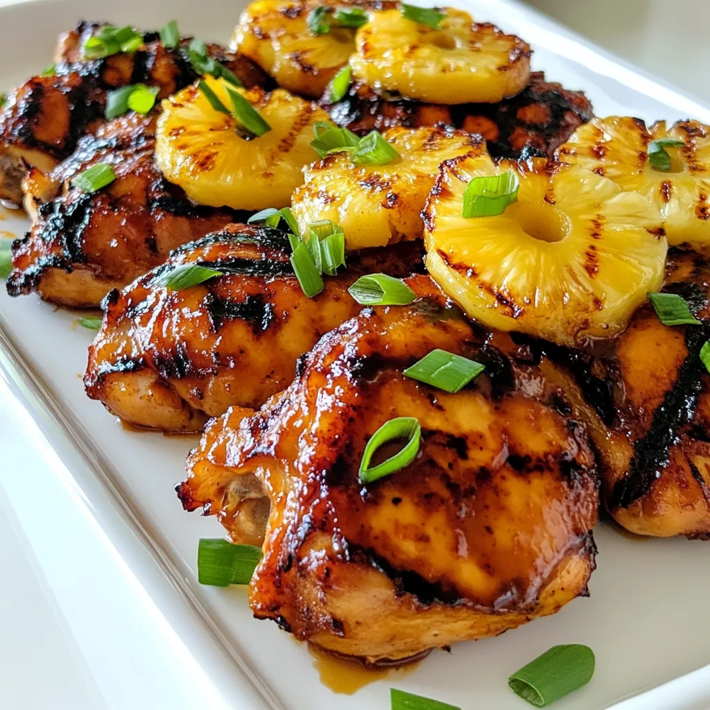 Hawaiian Huli Huli Chicken Flavorful Grilling Recipe