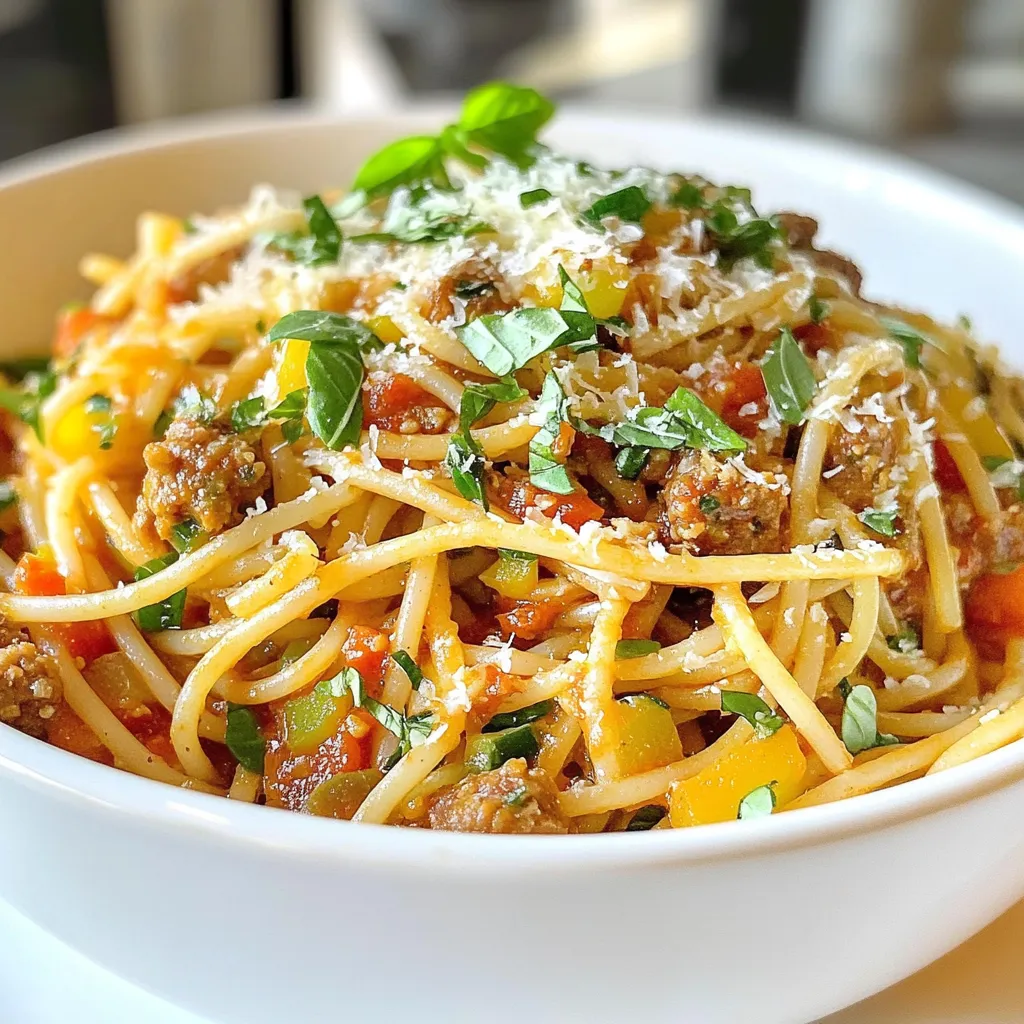 Minute Italian Sausage Pasta Quick and Flavorful Meal