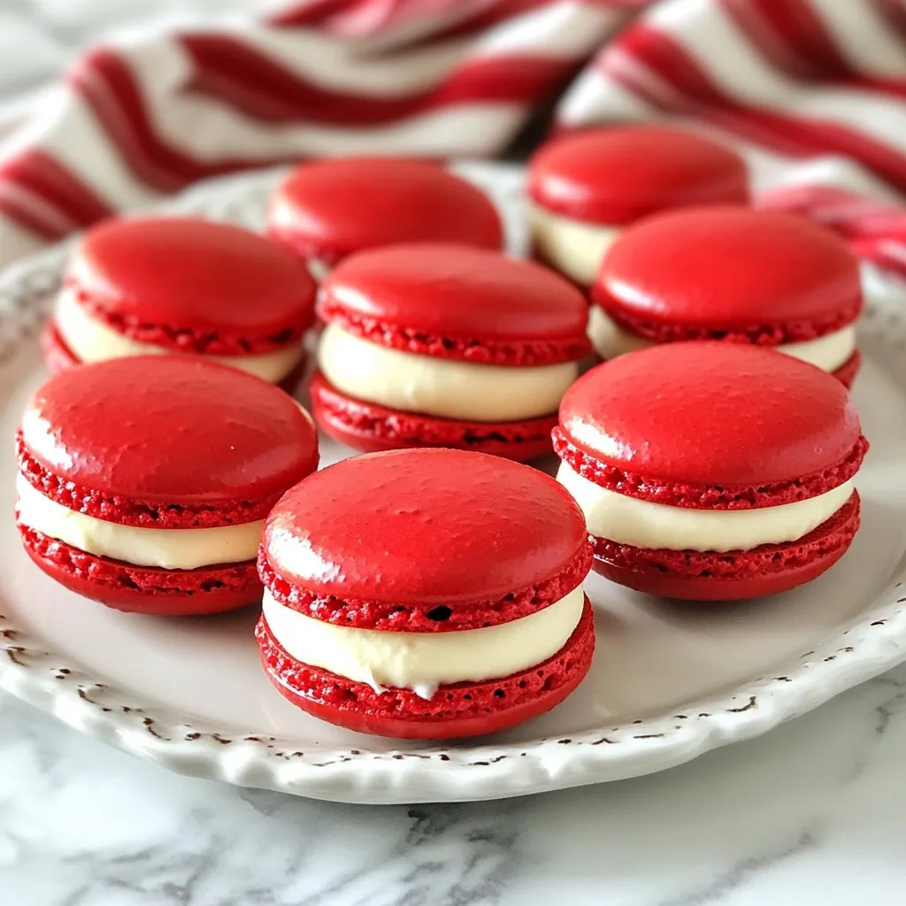 Red Velvet Macarons Delightful and Easy Recipe