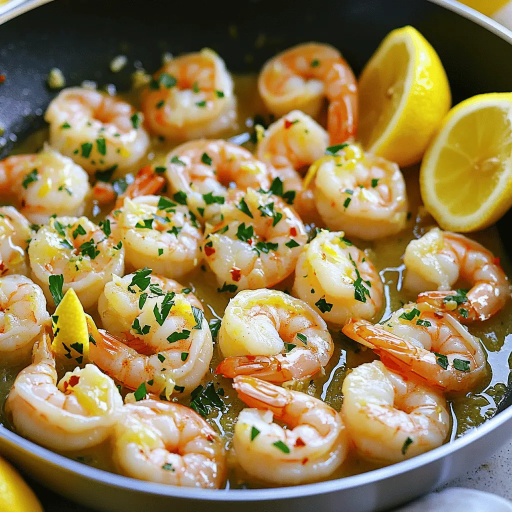 Zesty Lemon Garlic Shrimp Flavorful and Easy Recipe