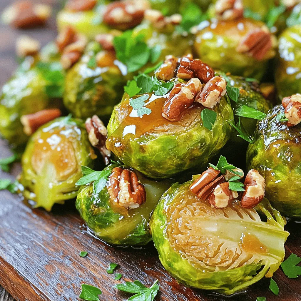 Maple Roasted Brussels Sprouts Sheet Pan Delight
