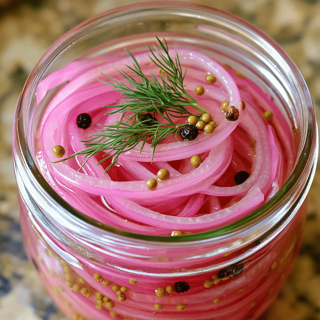 Homemade Pickled Red Onions Flavorful and Fresh Recipe