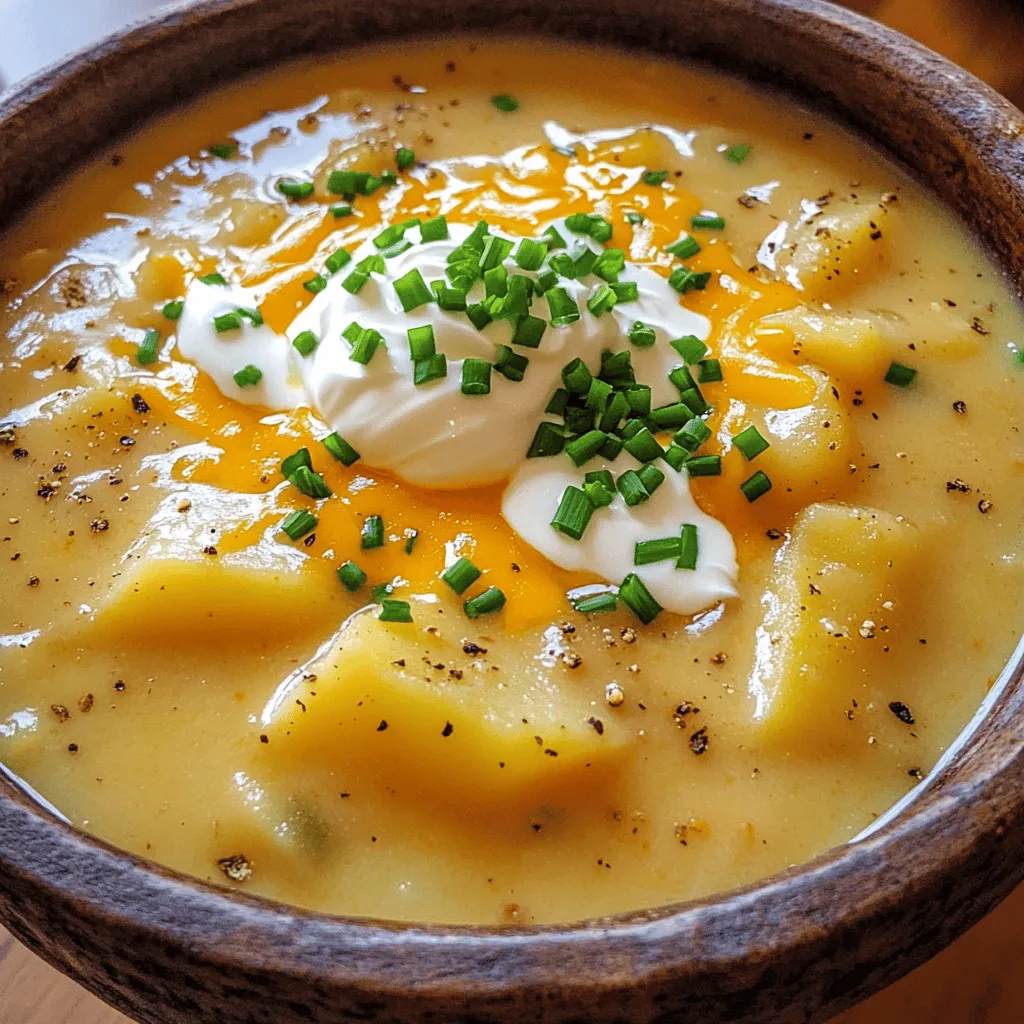 Loaded Baked Potato Soup Comforting Creamy Delight
