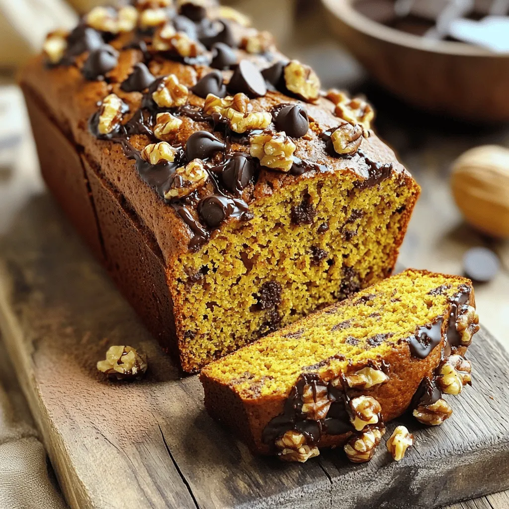 Chocolate Chip Pumpkin Bread Simple and Tasty Recipe