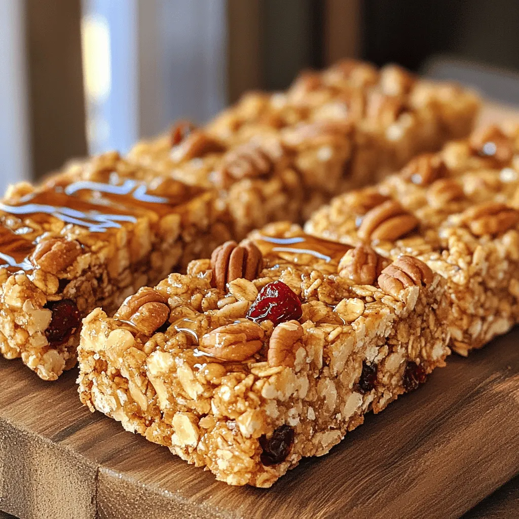 Maple Pecan Granola Bars Easy and Nutritious Treat