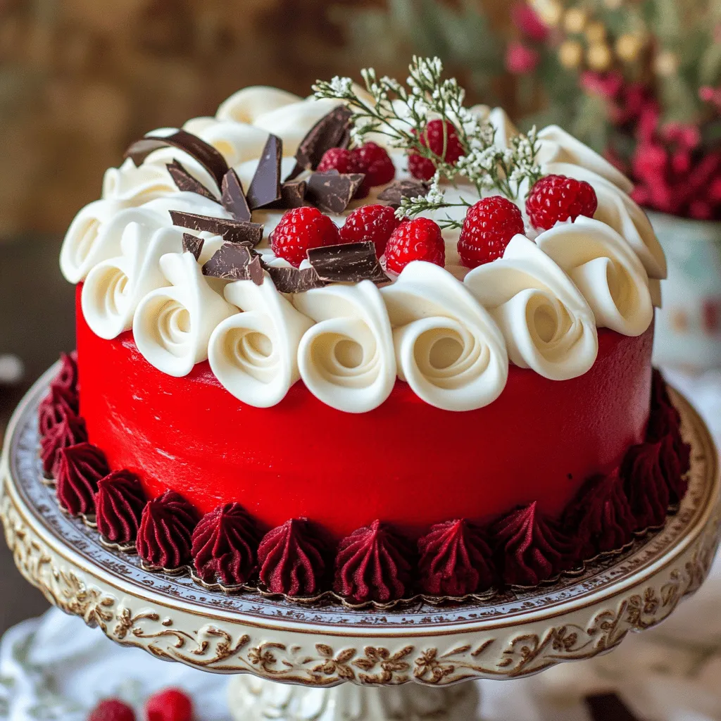 - 2 ½ cups all-purpose flour - 1 ½ cups granulated sugar - 1 teaspoon baking soda - 1 teaspoon baking powder - 1 teaspoon salt - 1 tablespoon cocoa powder - 1 ½ cups vegetable oil - 1 cup buttermilk - 2 large eggs - 2 tablespoons red food coloring - 1 teaspoon vanilla extract - 1 teaspoon white vinegar