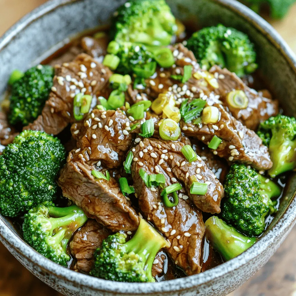 Better Than Takeout Beef and Broccoli Flavorful Meal